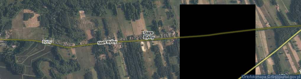 Zdjęcie satelitarne Stare Byliny ul.